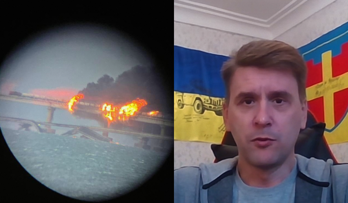 Эксперт объяснил, почему необходимо ликвидировать Керченский мост / коллаж УНИАН с фото Telegram-канала ГПСУ и скриншота Эксперт объяснил, почему необходимо ликвидировать Керченский мост / коллаж УНИАН с фото Telegram-канала ГПСУ и скриншота