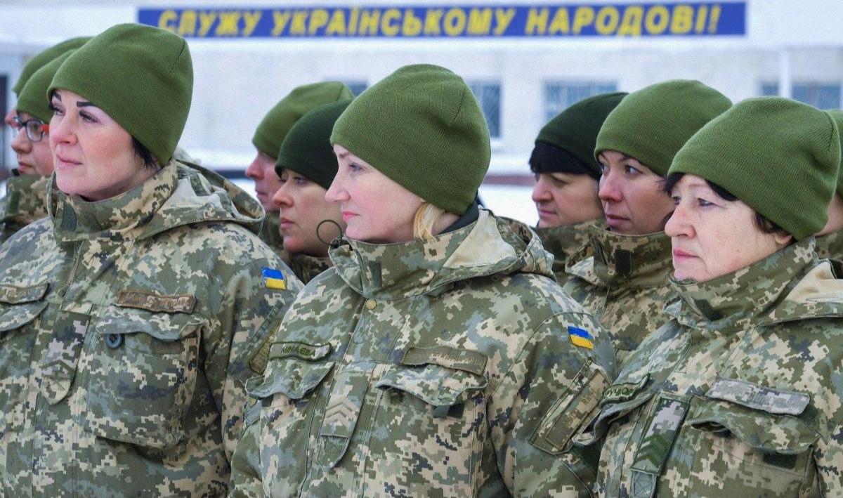 Вопрос мобилизации женщин / фото УНІАН, Микола Лазаренко Вопрос мобилизации женщин / фото УНІАН, Микола Лазаренко