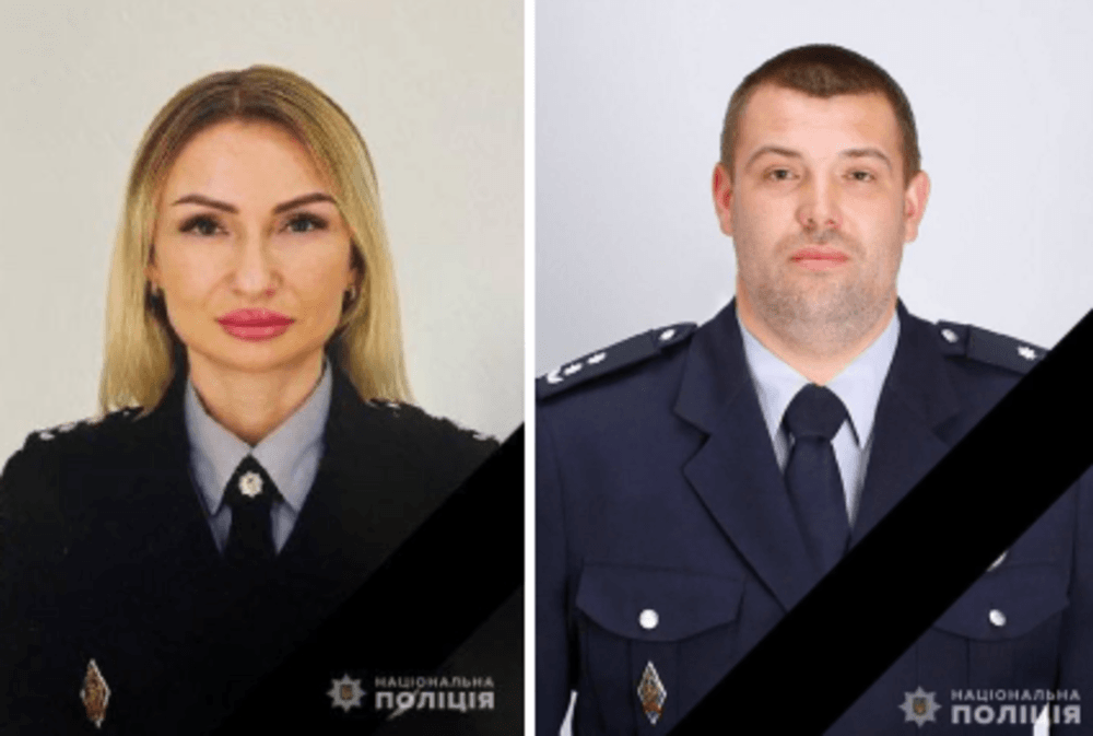 Стало известно, как зовут правоохранителей, погибших в Сумской области в результате российской подлой атаки / фото t.me/mvs_ukraine