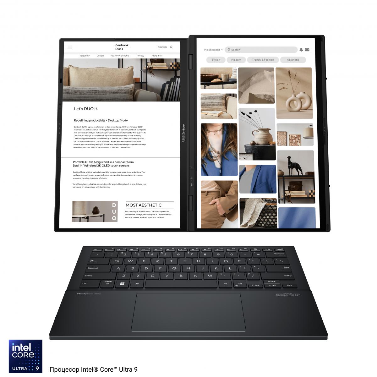 Ноутбук ASUS Zenbook DUO / фото ASUS Ноутбук ASUS Zenbook DUO / фото ASUS