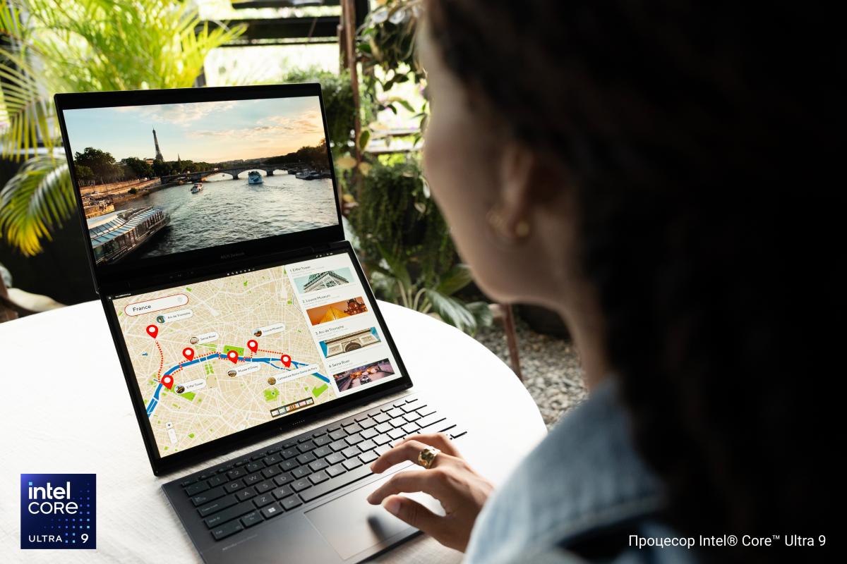Ноутбук ASUS Zenbook DUO / фото ASUS Ноутбук ASUS Zenbook DUO / фото ASUS