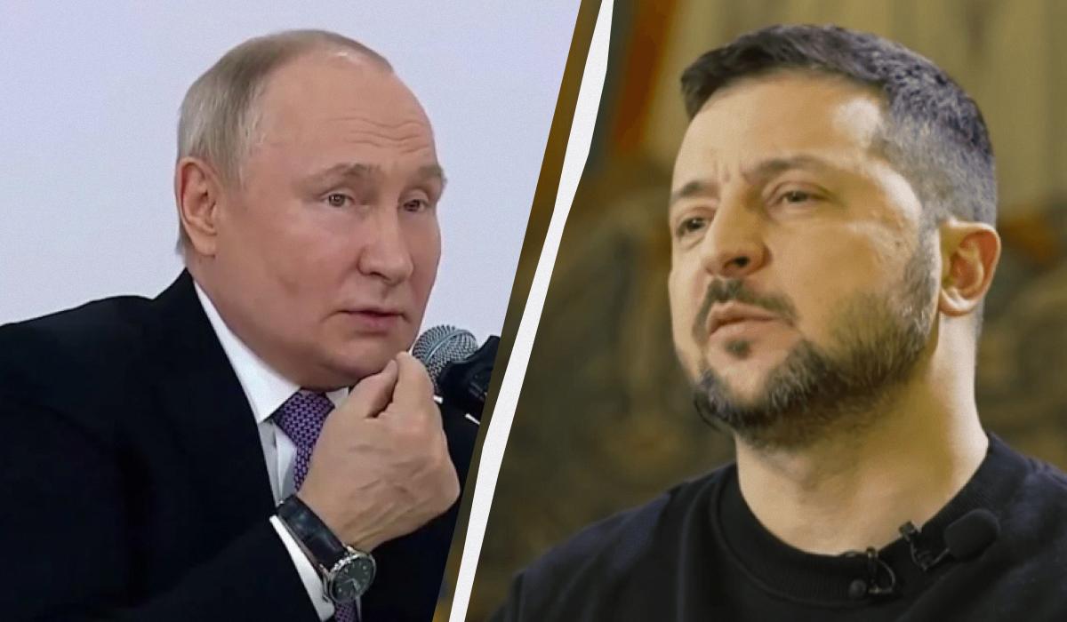 Паузы в поставках оружия для Украины вдохновляют Путина, считает Зеленский / Коллаж УНИАН, фото скриншот, фото УНИАН Паузы в поставках оружия для Украины вдохновляют Путина, считает Зеленский / Коллаж УНИАН, фото скриншот, фото УНИАН