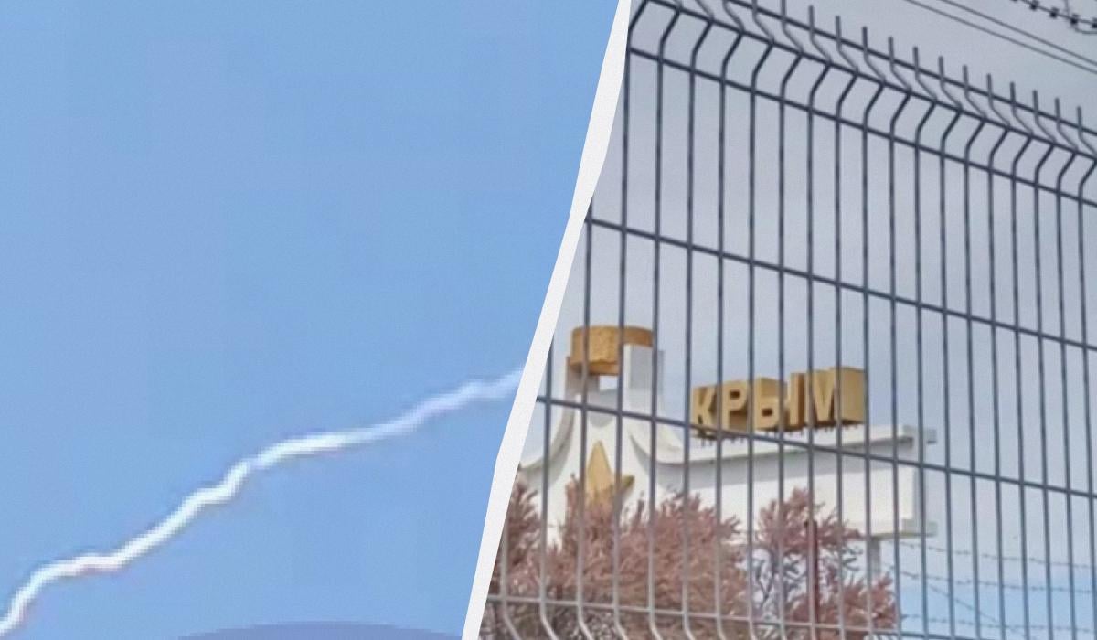 В Крыму снова громко / Коллаж УНИАН / Скриншот, фото Радио Свобода В Крыму снова громко / Коллаж УНИАН / Скриншот, фото Радио Свобода