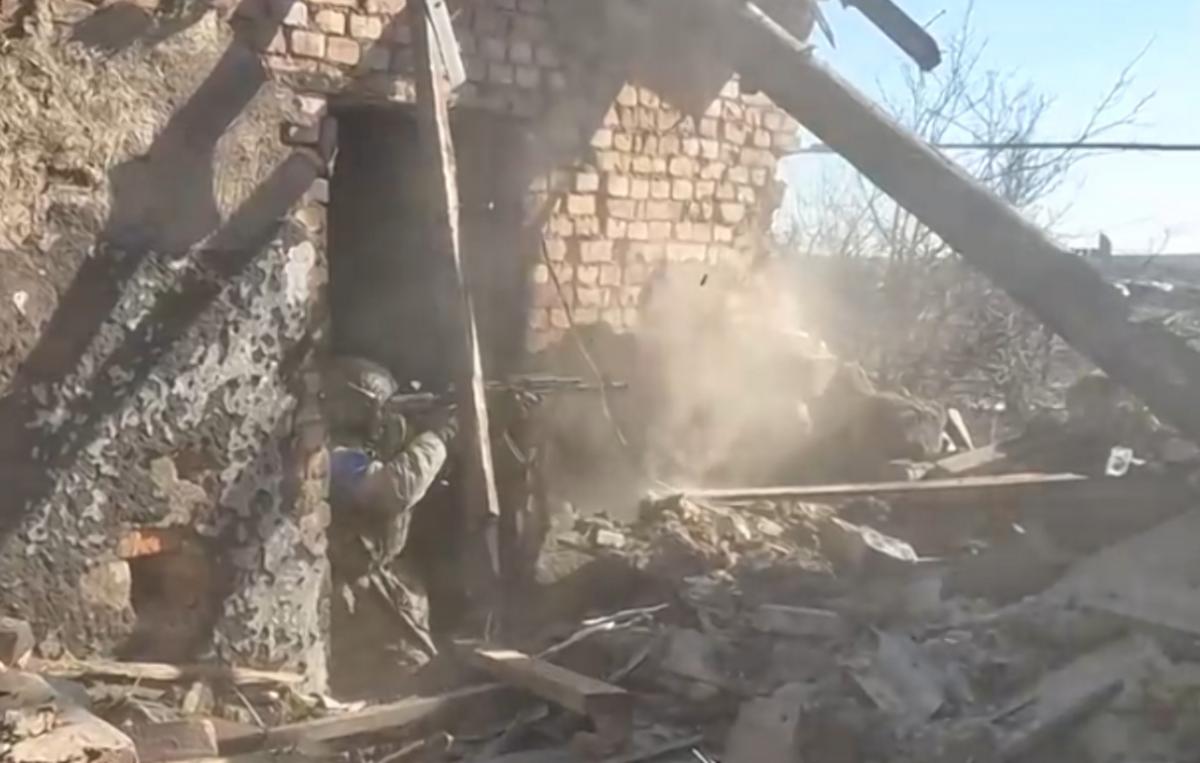 Бійці 3 ОШБр відбили Красногорівку / скріншот Бійці 3 ОШБр відбили Красногорівку / скріншот