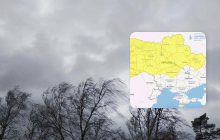 Частину України сьогодні штормитиме: оголошено І рівень небезпеки (карта)