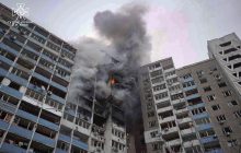 "Ми всі у крові": очевидці розповіли про перші хвилини після удару по будинку в Києві