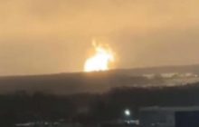 Мощный взрыв прогремел под российским Ижевском: столб огня видно за километры (видео)