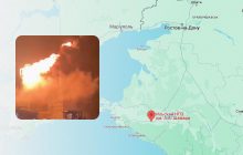 В Росії палає нафтопереробний завод: перед пожежею чули вибухи (відео)