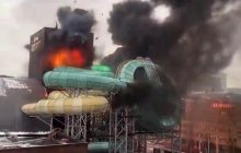 Мощный взрыв уничтожил крупнейший аквапарк Швеции (видео)