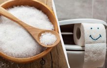 Зачем засыпать соль в унитаз: хитрость хороших хозяек