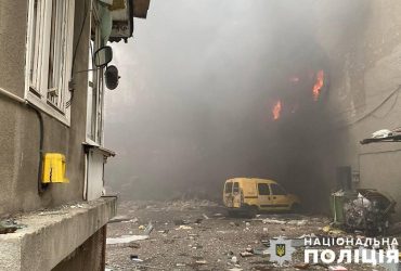 Ранкова атака на Київ: поліція показала наслідки (фото)