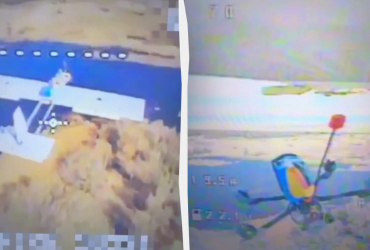 ВСУ показали, как сбивают российский БПЛА тараном FPV-дрона (видео)