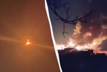 Над Азовським морем ліквідували ще один А-50: момент збиття потрапив на відео