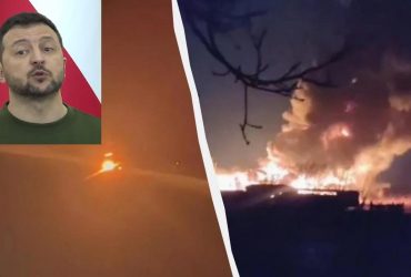 Зеленский прокомментировал сбитие российского самолета А-50 (видео)