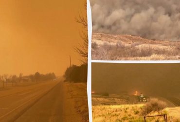 Масштабный пожар в Техасе вышел из-под контроля: объявлена эвакуация (видео)