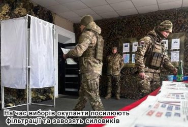 В оккупации выборы Путина проводят с облавами и свозом силовиков