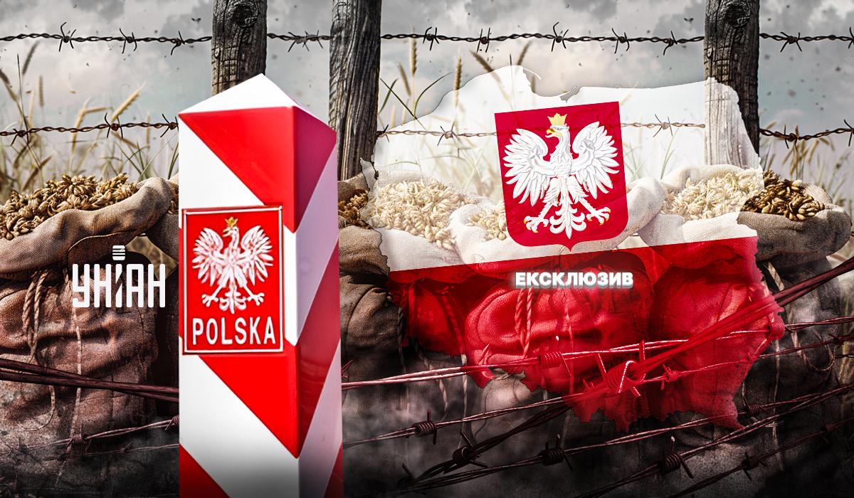У лютому почався новий виток "блокадної епопеї" на кордоні з Польщею, однак це торгівельна "війна" без переможця / Колаж УНІАН