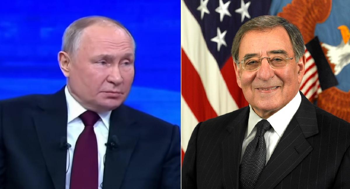 За словами Леона Панетти, якщо не зупинити Путіна в Україні, він нападе на інші країни / Колаж УНІАН, скріншот, фото Вікіпедія За словами Леона Панетти, якщо не зупинити Путіна в Україні, він нападе на інші країни / Колаж УНІАН, скріншот, фото Вікіпедія
