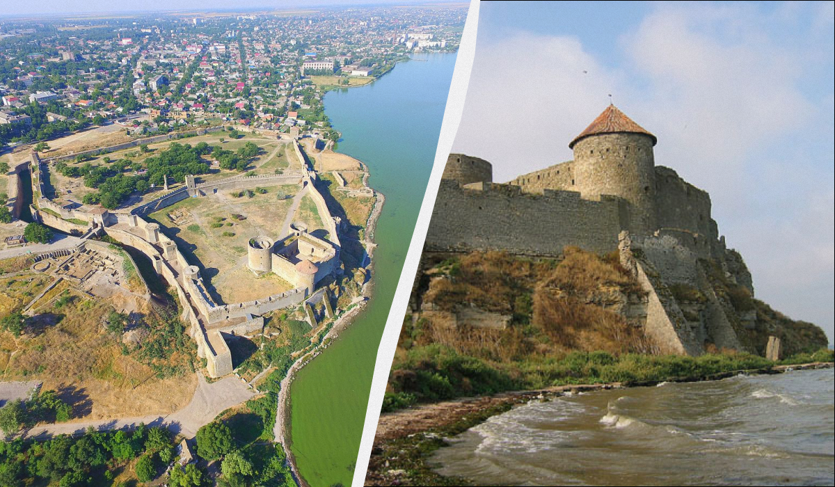 Аккерманська фортеця в Білгород-Дністровському / колаж УНІАН, фото wikimedia.org Аккерманська фортеця в Білгород-Дністровському / колаж УНІАН, фото wikimedia.org
