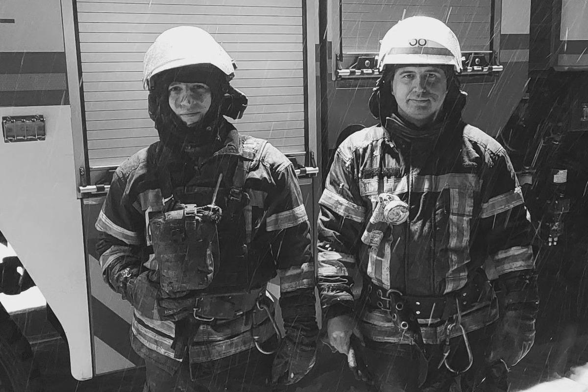 На Донеччині внаслідок атаки з боку РФ загинули двоє рятувальників / фото t.me/Klymenko_MVS