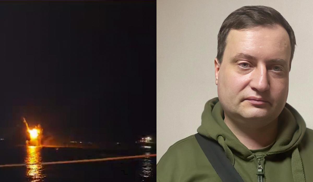 Андрей Юсов рассказал подробности уничтожения еще одного вражеского корабля / коллаж УНИАН со скриншотов Андрей Юсов рассказал подробности уничтожения еще одного вражеского корабля / коллаж УНИАН со скриншотов