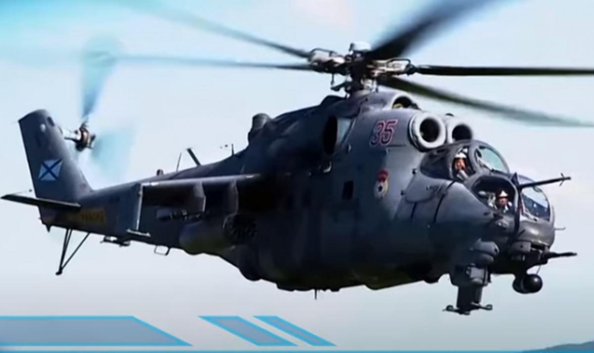 На борту "Сергея Котова" был вертолет Ка-29 и артустановка АК-176 630 / скриншот На борту "Сергея Котова" был вертолет Ка-29 и артустановка АК-176 630 / скриншот