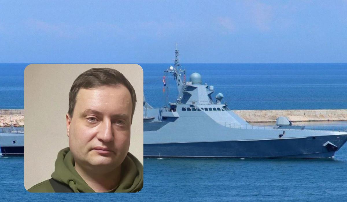 Юсов заявив, що частину екіпажу евакуювали з корабля "Сергій Котов"/ коллаж УНІАН, Юсов заявив, що частину екіпажу евакуювали з корабля "Сергій Котов"/ коллаж УНІАН,