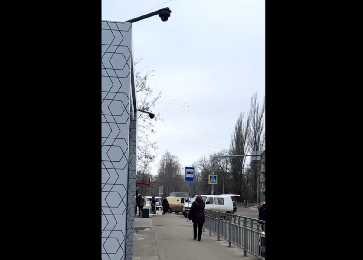 Дрон атакував аеродром у Росії / скріншот