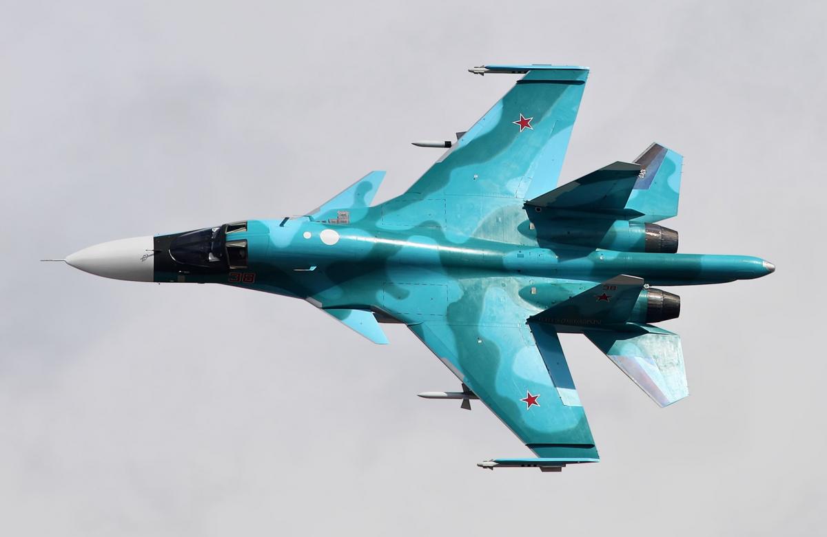Satellite images confirm the destruction of at least six Su-34s / photo Wikipedia