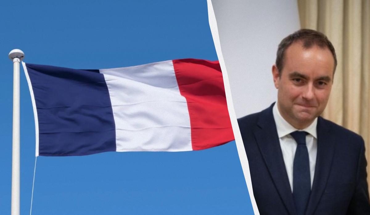 Лекорню: в Україні налагодять виробництво зброї три французькі компанії / колаж УНІАН, фото ua.depositphotos.com, Офіс президента