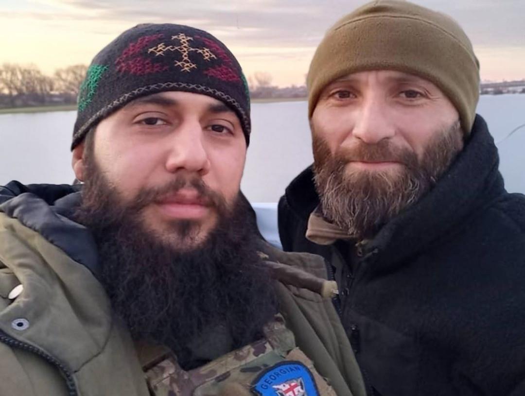 На війні двоє грузинських добровольців / facebook.com/GeorgianNationalLegion На війні двоє грузинських добровольців / facebook.com/GeorgianNationalLegion
