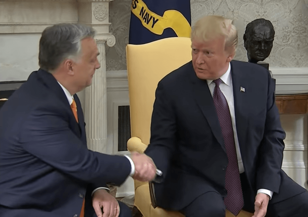 Орбан встретится с Трампом / Скриншот