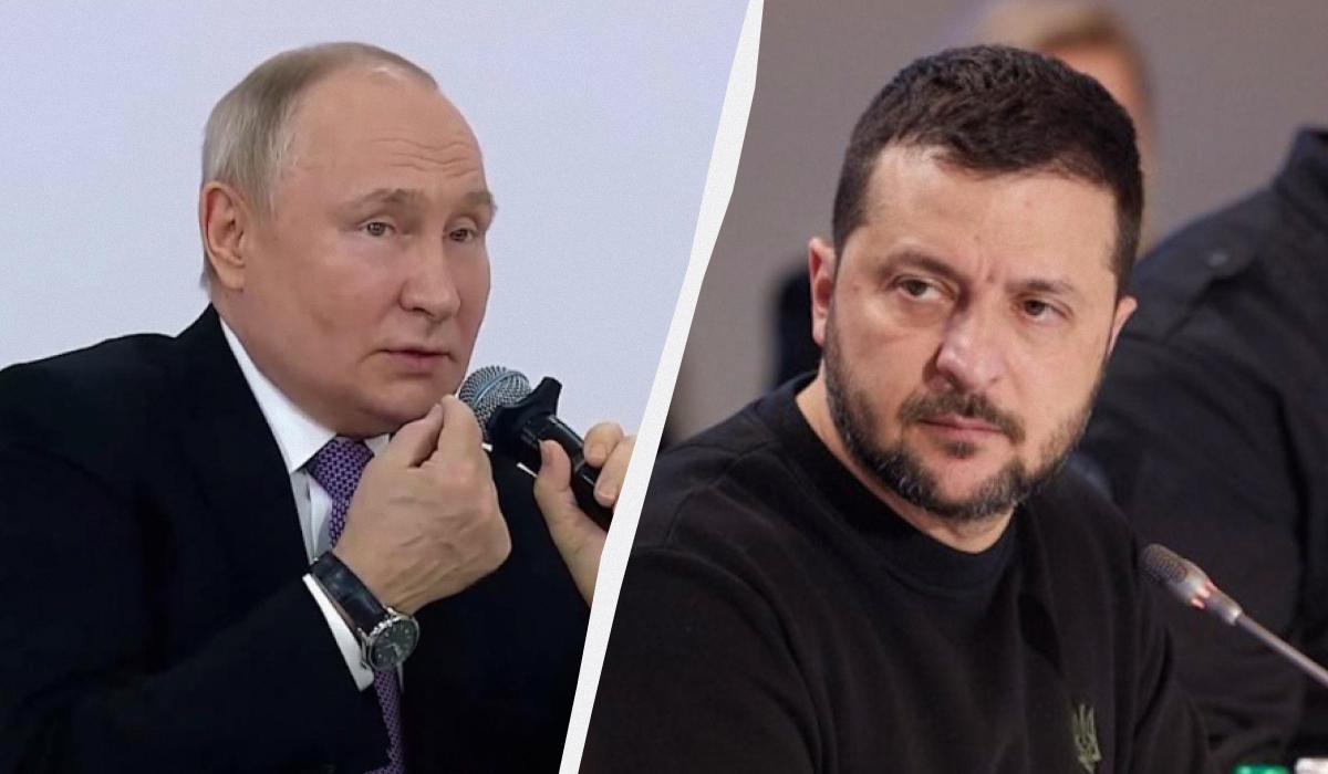 Украина отреагировала на условия Путина / Коллаж УНИАН / Скриншот, фото ОП Украина отреагировала на условия Путина / Коллаж УНИАН / Скриншот, фото ОП