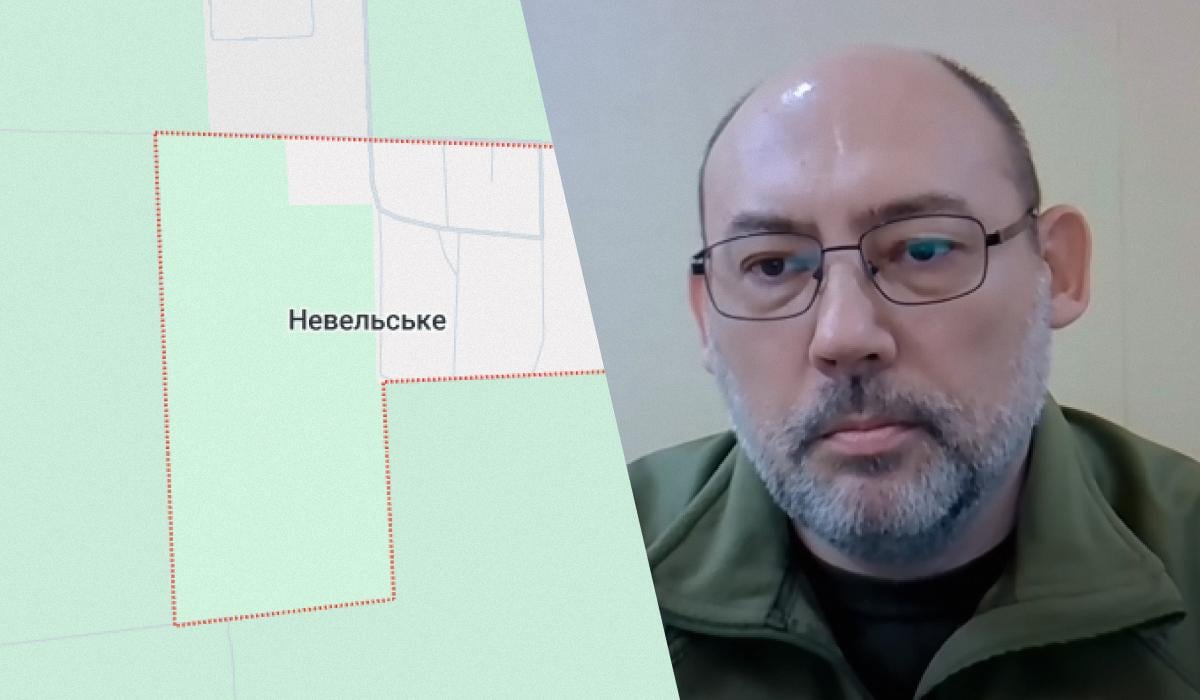 Дмитрий Лиховой утверждает, что россияне не захватили Невельское / коллаж УНИАН со скриншотов Дмитрий Лиховой утверждает, что россияне не захватили Невельское / коллаж УНИАН со скриншотов