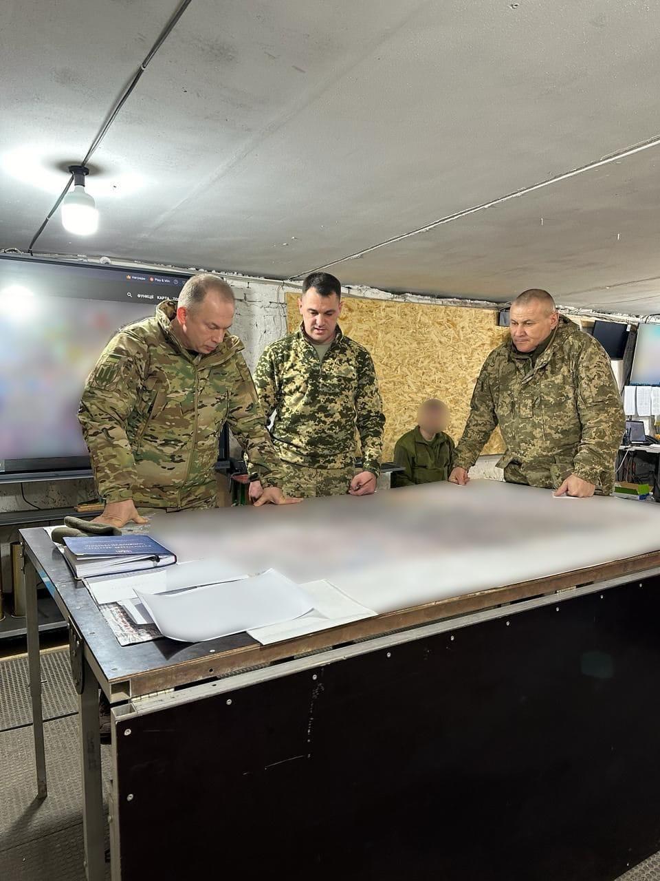Сирський на фронті / facebook.com/CinCAFofUkraine Сирський на фронті / facebook.com/CinCAFofUkraine