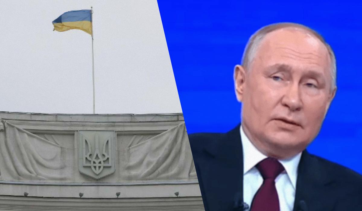 В МИД Украины жестко высказались о российских псевдовыборах / коллаж УНИАН с фото REUTERS и скриншота В МИД Украины жестко высказались о российских псевдовыборах / коллаж УНИАН с фото REUTERS и скриншота
