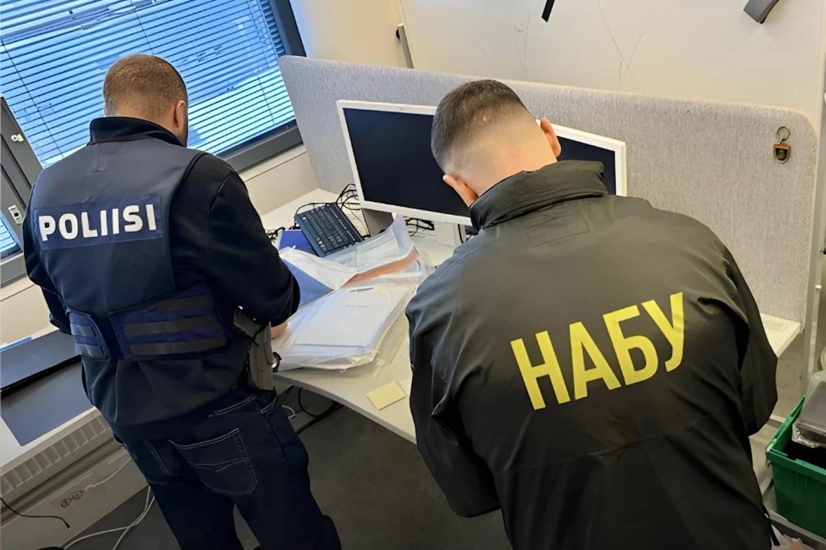 НАБУ провело спільну операцію з фінськими правоохоронцями / фото nabu.gov.ua НАБУ провело спільну операцію з фінськими правоохоронцями / фото nabu.gov.ua