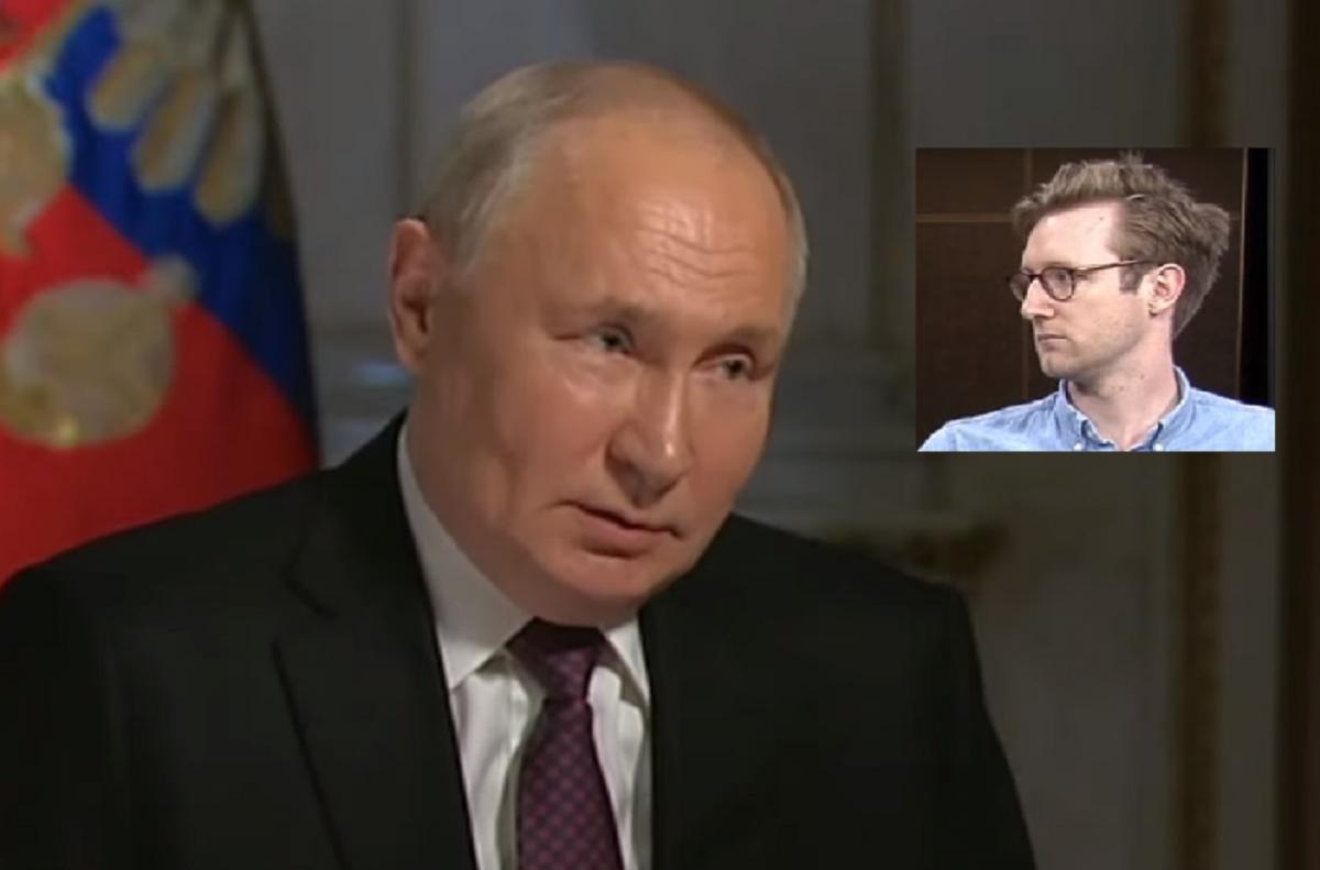 За словами Адама Тейлора, стиль лідерства Путіна не допускає суперників / Колаж УНІАН, скріншоти За словами Адама Тейлора, стиль лідерства Путіна не допускає суперників / Колаж УНІАН, скріншоти