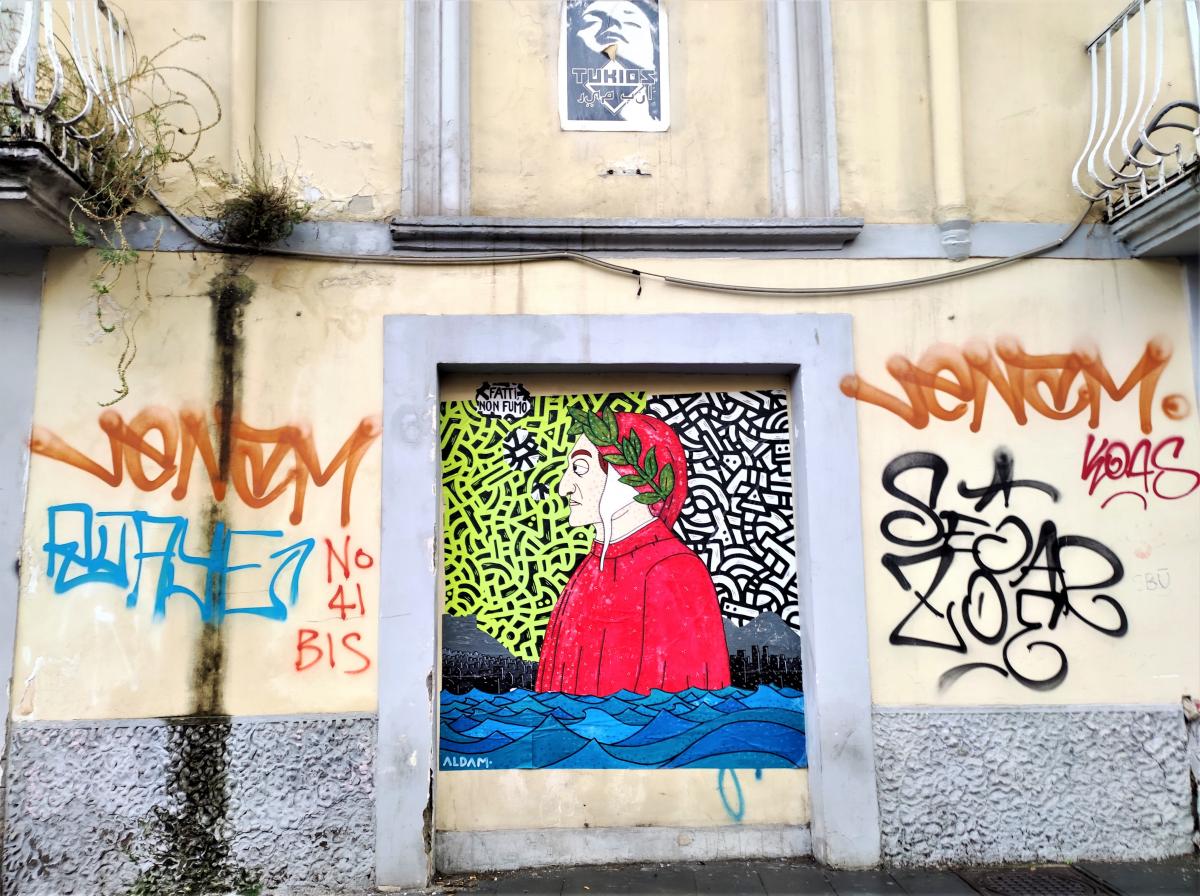 Вуличні картини в Неаполі / фото Марина Григоренко