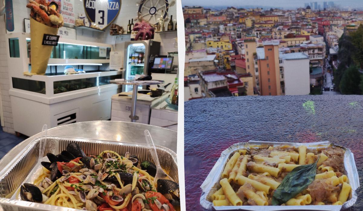 В Неаполі дуже полюбляють пасту, томати і морепродукти / фото Марина Григоренко