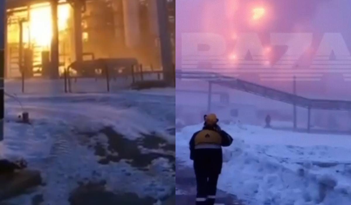 Дроны атаковали два НПЗ в России / коллаж УНИАН, скриншоты Дроны атаковали два НПЗ в России / коллаж УНИАН, скриншоты