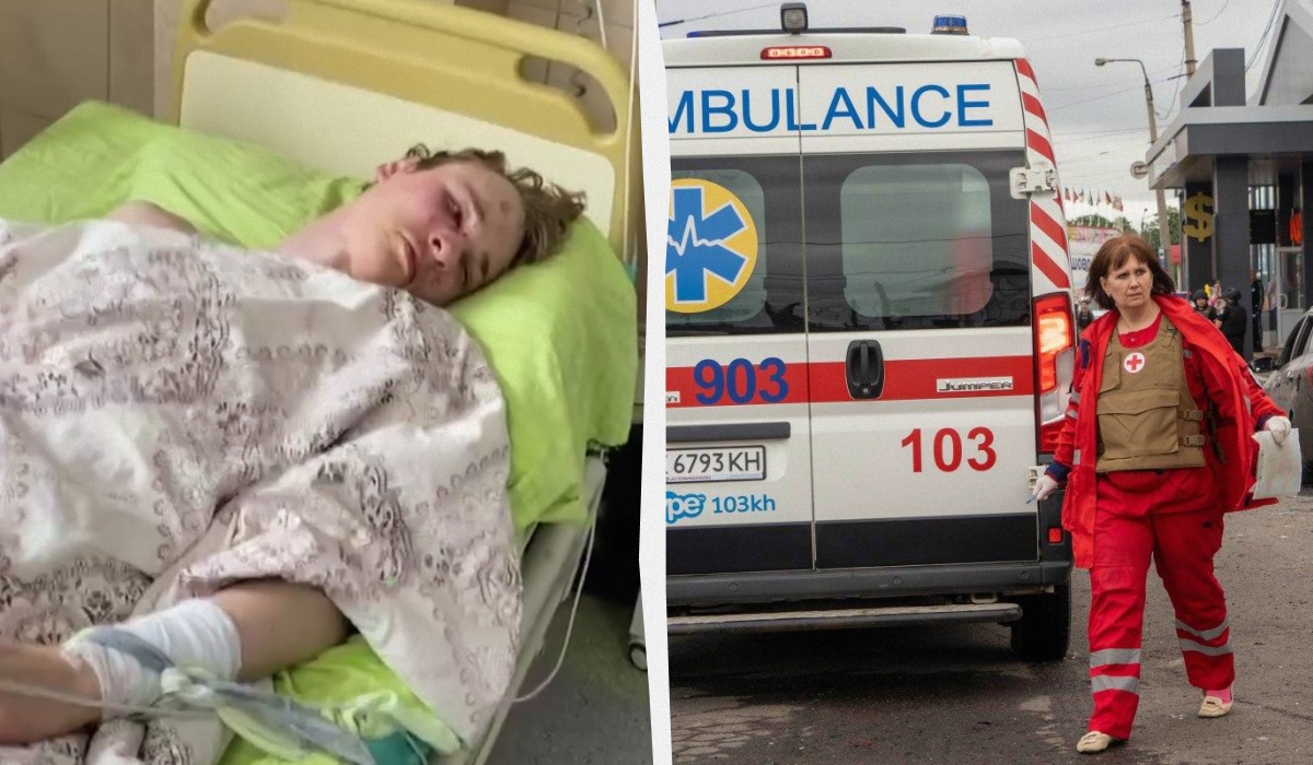 Сейчас пострадавший находится в больнице / коллаж УНИАН, фото УНИАН, кадр из видео Сейчас пострадавший находится в больнице / коллаж УНИАН, фото УНИАН, кадр из видео