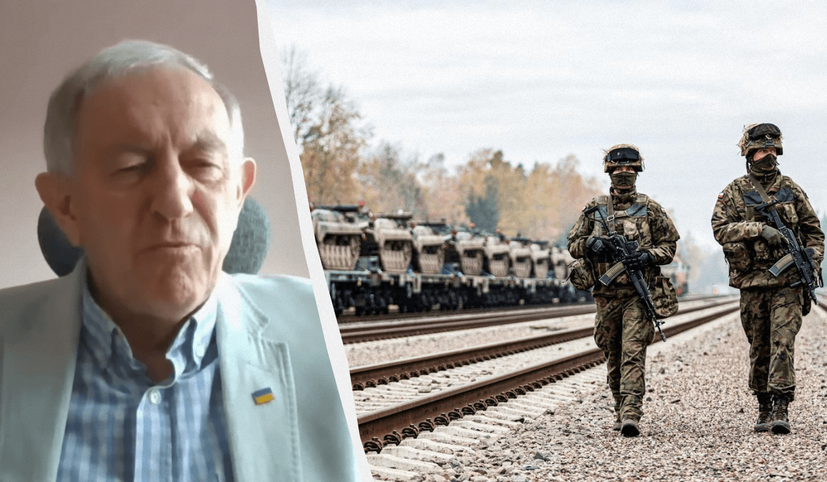 Глен Грант не исключает появления западных военных в Украине / коллаж УНИАН, фото facebook.com/NATO, кадр из видео Глен Грант не исключает появления западных военных в Украине / коллаж УНИАН, фото facebook.com/NATO, кадр из видео