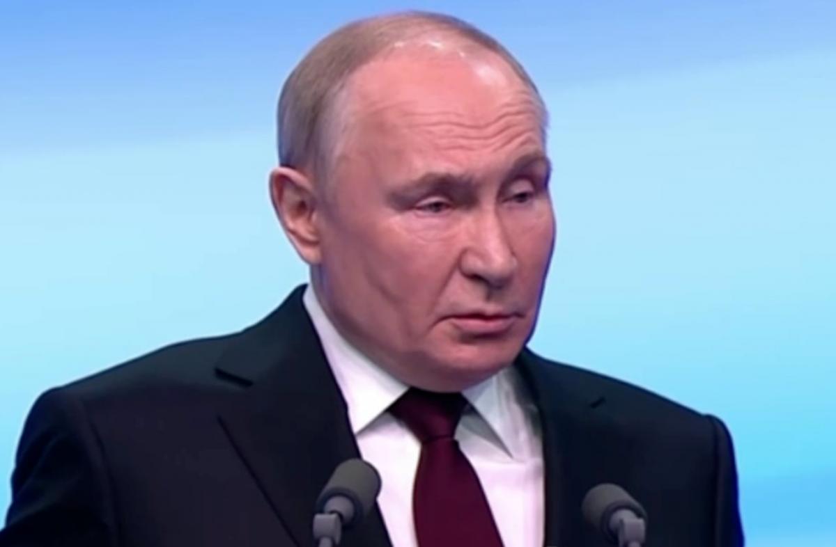 Заявления Путина о "прекрасном состоянии" экономики РФ уже скоро могут оказаться безосновательными / скриншот из видео