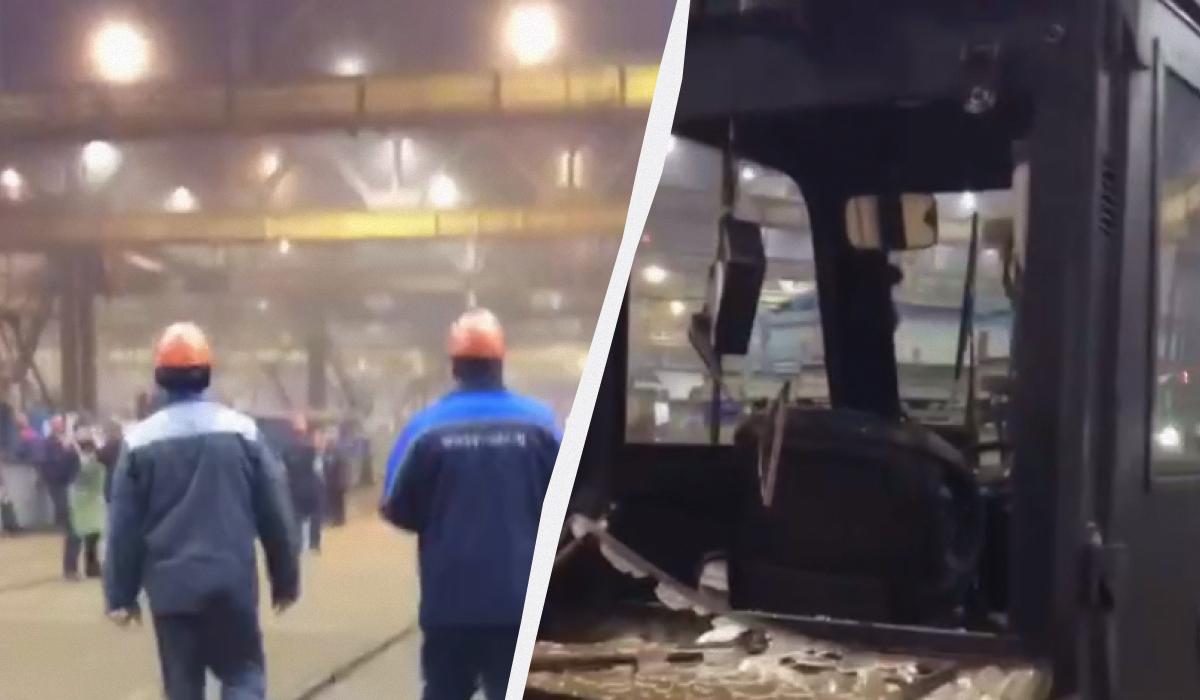 Появилось видео из цеха "Энергомаша" / Коллаж УНИАН / Скриншоты Появилось видео из цеха "Энергомаша" / Коллаж УНИАН / Скриншоты