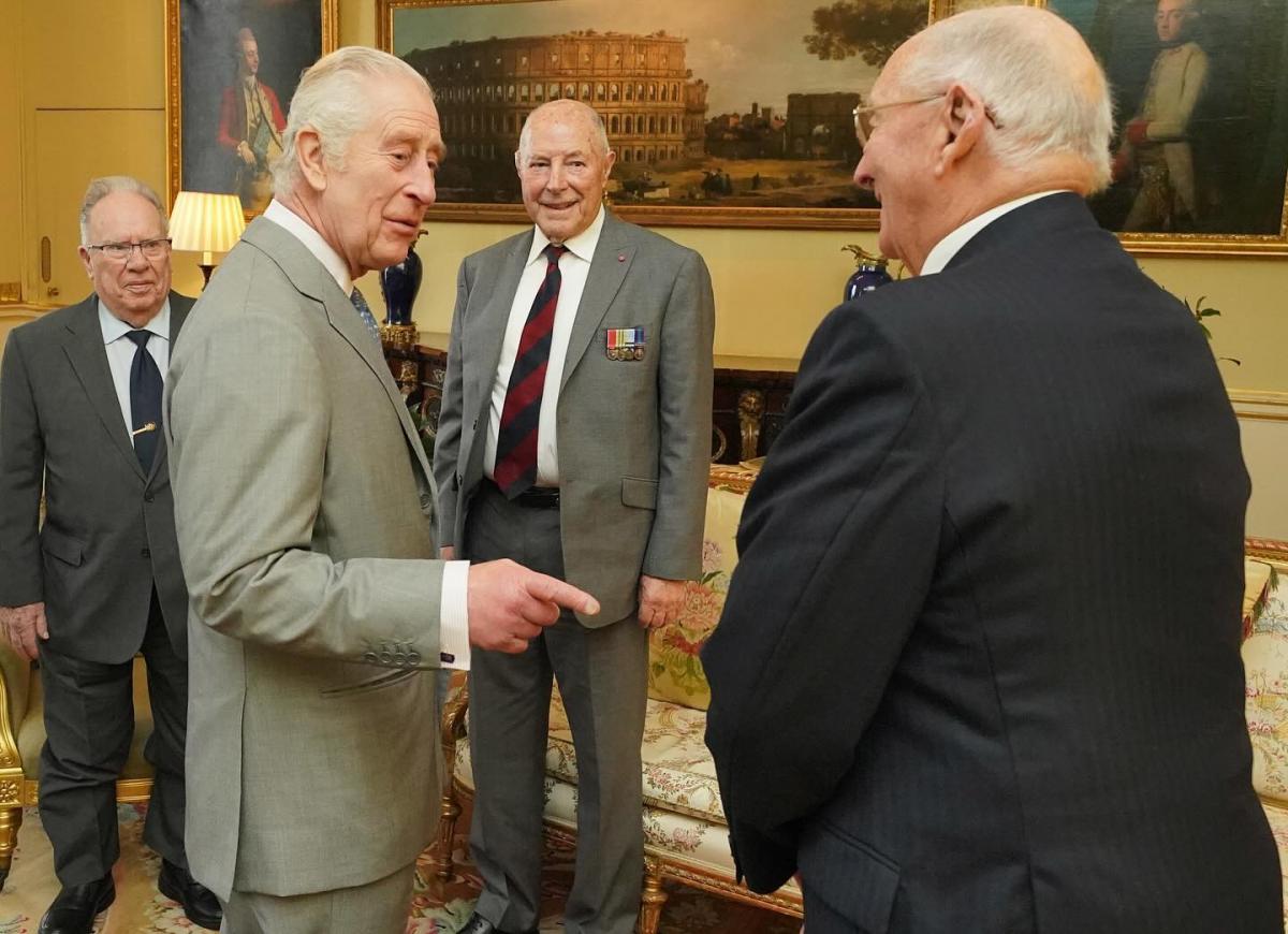 Зустріч з ветеранами / instagram.com/theroyalfamily Зустріч з ветеранами / instagram.com/theroyalfamily