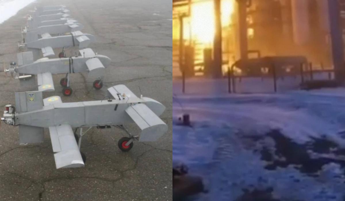 Украина успешно атакует российские НПЗ / коллаж УНИАН, фото Terminal Autonomy, скриншот Украина успешно атакует российские НПЗ / коллаж УНИАН, фото Terminal Autonomy, скриншот