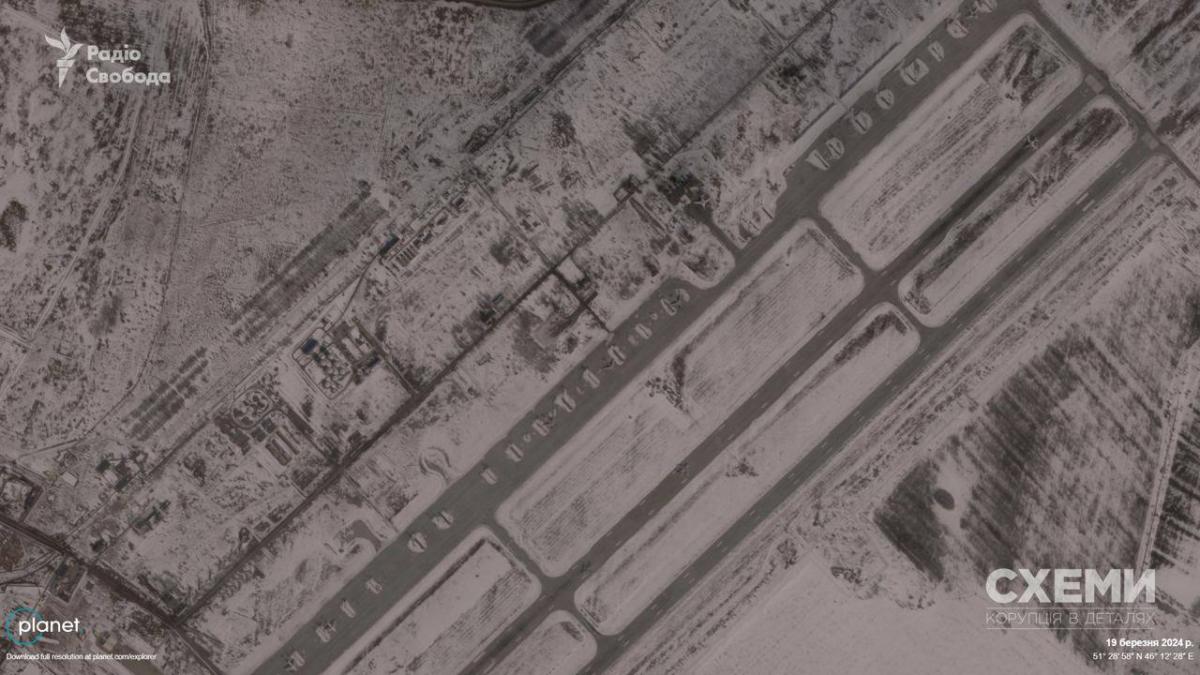 На аэродроме в Энгельсе в день перед ударом было 11 самолетов / фото Схемы На аэродроме в Энгельсе в день перед ударом было 11 самолетов / фото Схемы