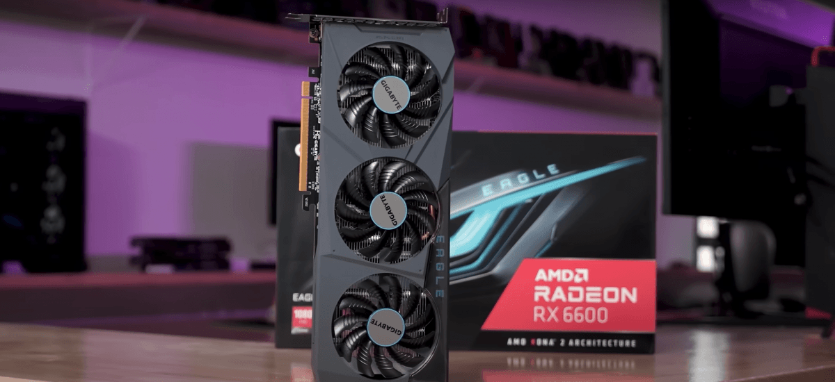 Лучшей ультрабюджетной видеокартой 2024 года признана Radeon RX 6600 / Скриншот