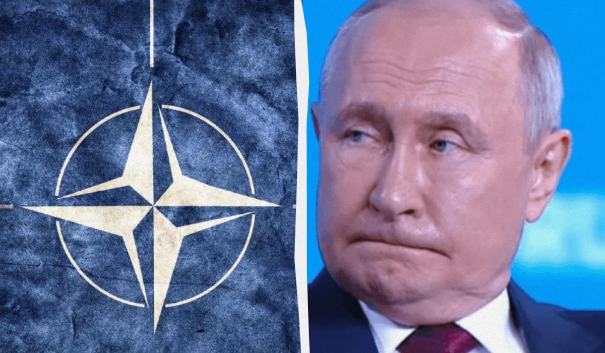 Three components testify to Putin’s plans to quickly attack NATO /  collage, photo screenshot, photo ua.depositphotos.com